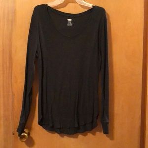 Long sleeve fitted tee